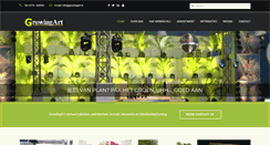 Desktop Screenshot of growingart.nl